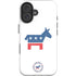 Democrat Donkey iPhone 16 Impact Case